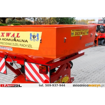 Piaskarka DEXWALL 1200L z napędem i otwieraniem hydraulicznym 